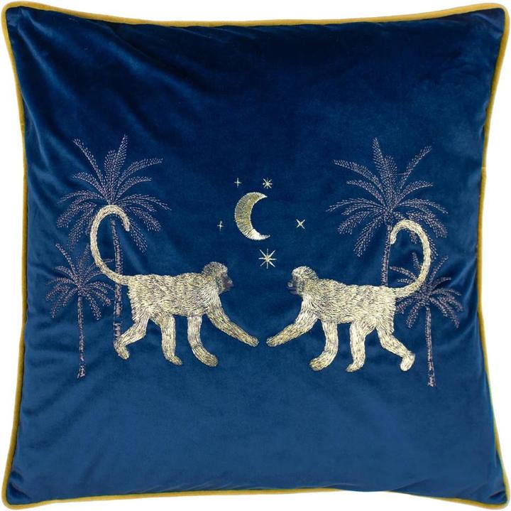 Actual product image Wylder Dusk Monkey Cushion Cover (50 x 50 cm)