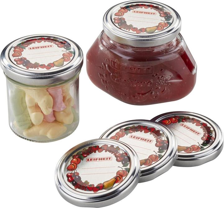Actual product image Leifheit Lid for jam jar (10 pcs.)