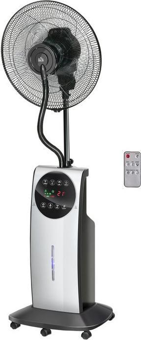 Image du produit Swisshandel24 Ventilateur sur pied avec brumisateur Ventilateur de refroidissement de 90W, réservoir d'eau de