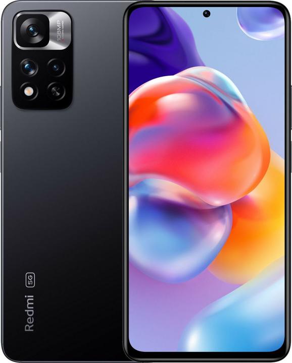 Produktbild Xiaomi Redmi Note 11 Pro+ 5G (256 GB, Graphite gray, 6.67", Hybrid Dual SIM, 108 Mpx, 5G)