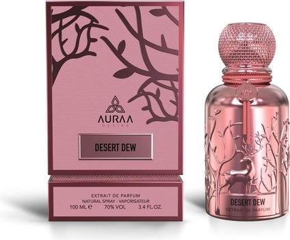 Auraa Desire Desert Dew Extrait De Perfume 100ml von Würziger ledriger Moschusduft für Männer (Eau de Parfum, 100 ml)