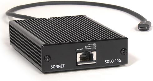 Sonnet Solo 10G TB3 to 10GB Base-T (Thunderbolt 3, RJ45 (1x))