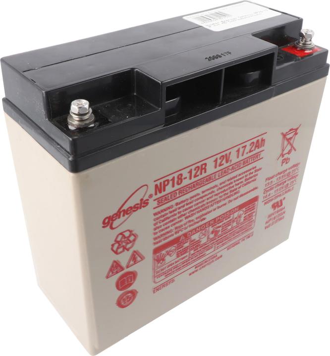 Immagine prodotto Hawker Energy Hawker Enersys Genesis NP18-12R con connessione a vite M5 (12 V, 17 Ah)