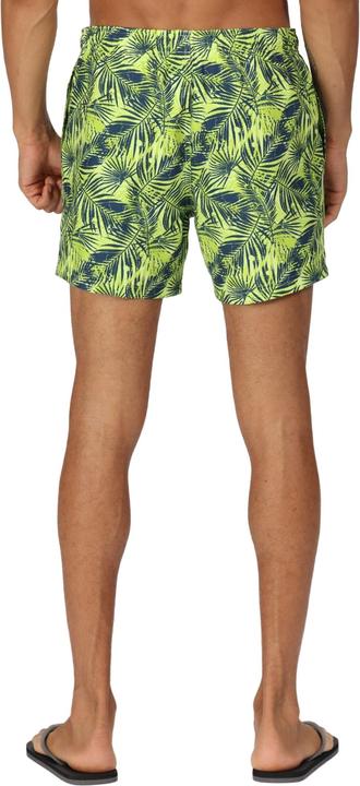 Actual product image Regatta Mens Loras Palm Print Swim Shorts (S)