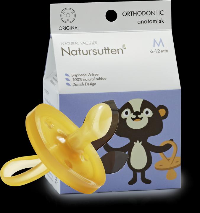 Image du produit Natursutten tétine orthodontique ronde (NTS01 02639) (1 x, 6 - 12 M.)