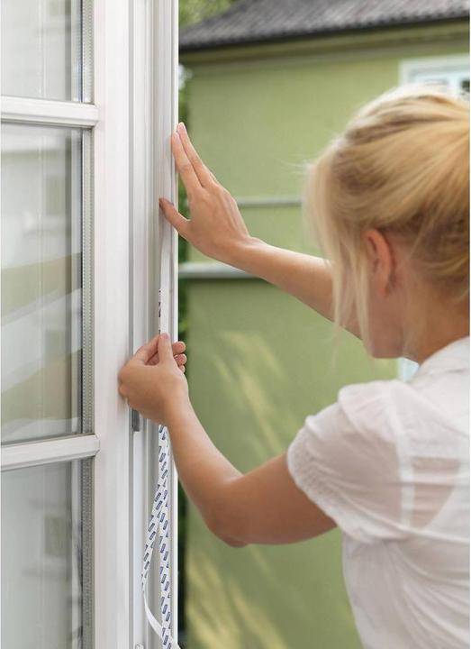 Actual product image tesa Insect screen COMFORT for windows, with Velcro tape, self-adhesive, without drilling (120 x 250 cm)