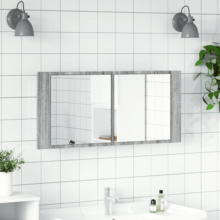 Image du produit VidaXL LED-Spiegelschrank (100 x 12 x 45 cm)