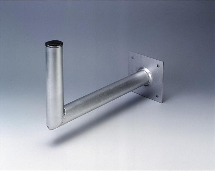 Image du produit Hama Support mural SAT en aluminium, 45 (Miroirs + antennes Montage)