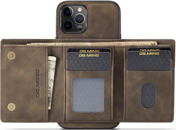 Actual product image Dg.Ming M1 Series Hardcase with Detachable Wallet (Apple iPhone 13 Pro Max)