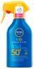 Immagine prodotto NIVEA SUN NIÑOS PROTEGE & CUIDA SPF50 pistola 270 ml (Spray solare, SPF 50, 270 ml)