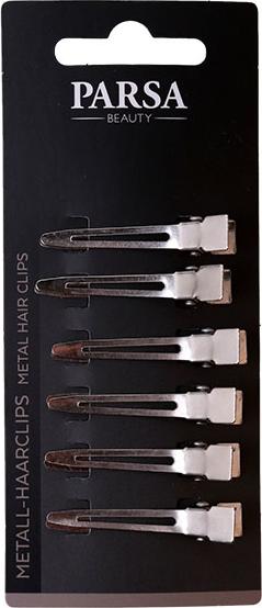 Immagine prodotto Parsa Beauty Parsa fermagli per capelli in metallo, argento 6 pezzi. (6 pz.)