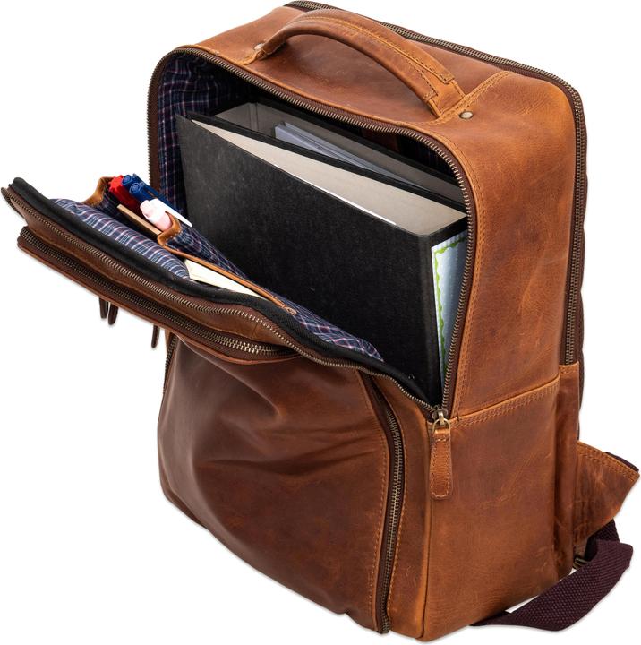 Produktbild Betzold Lehrer-Rucksack Jumba aus Leder (20 l)