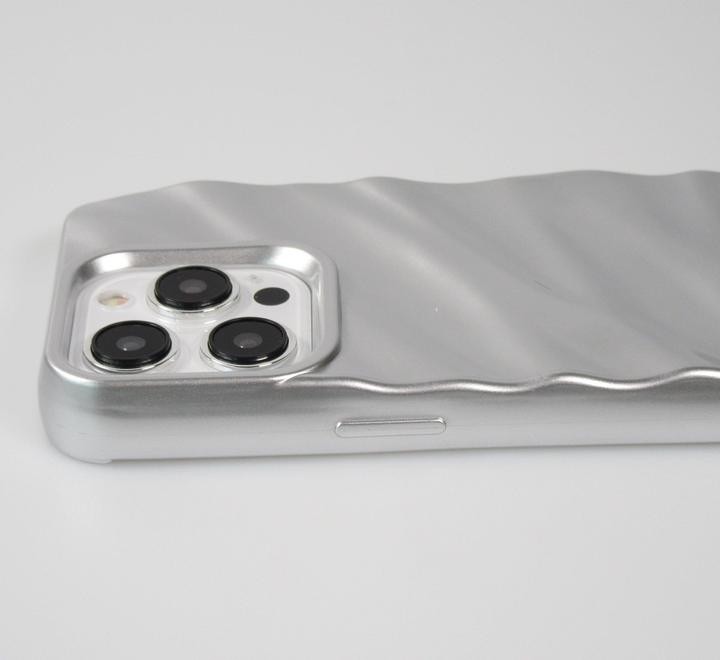 Produktbild PhoneLook Hülle Silikon mit 3D Wellenform matt (Apple iPhone 15 Pro)