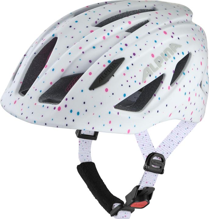 white polka dots gloss