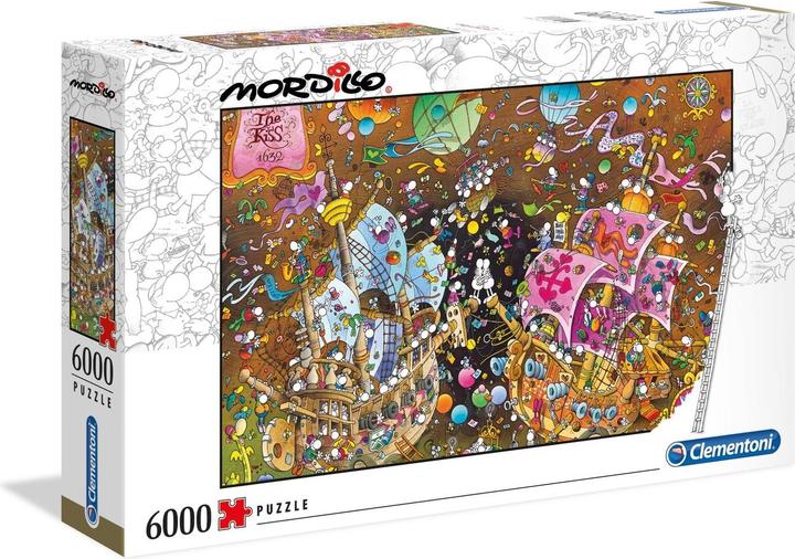 Immagine prodotto Clementoni Mordillo Kiss (6000 pezzi)