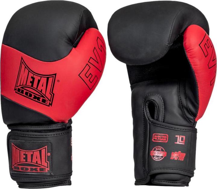 MetalBoxe Gant Entr/Comp. Ev1 Noir Rouge 12 Oz (12 OZ, 12)