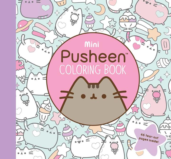 Actual product image Mini Pusheen Coloring Book