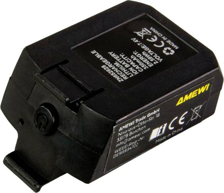 Produktbild Amewi RC Helikopter MD500 Li-Po Akku 350mAh silber/rot
