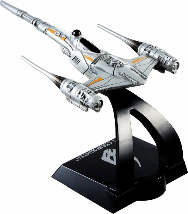 Actual product image Mattel Star Wars Hot Wheels Starships Select DieCast Model The Mandalorian's N-1 Starfighter