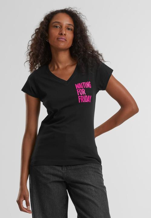 Produktbild Mister Tee Ladies Waiting For Friday Box Tee - 22285 (XS)