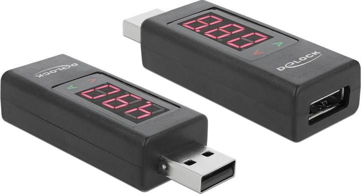 Immagine prodotto Delock Adattatore amperometro USB con display a LED (USB 2.0, 2.20 cm)
