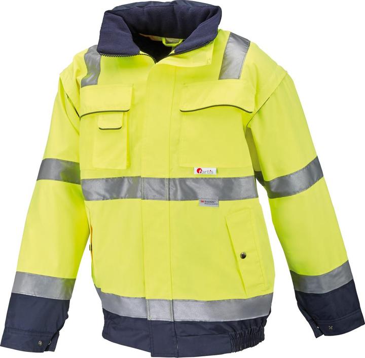 Produktbild Fortis Warnjacke Arthur gelb marine Gr. L (L)