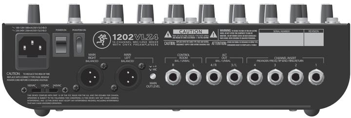 Immagine prodotto Mackie Mixer DJ 1202VLZ4 (Controller DJ)