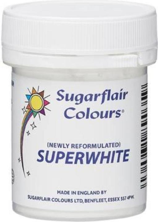 Sugarflair Superwhite Icing Whitener 20g