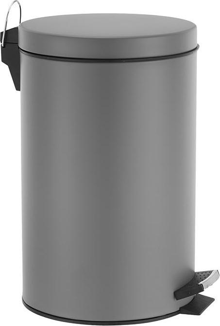 Actual product image Perel Pedal bin - 14 l - Metal gris (14 l)