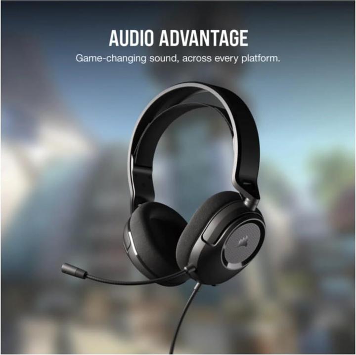 Actual product image Corsair HS35 SURROUND v2 Headset Wired Head-band Gaming Black (Cable)