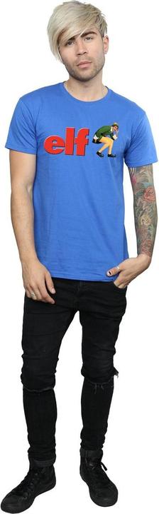 Actual product image Elf Mens Crouching Logo T-Shirt (XXL)