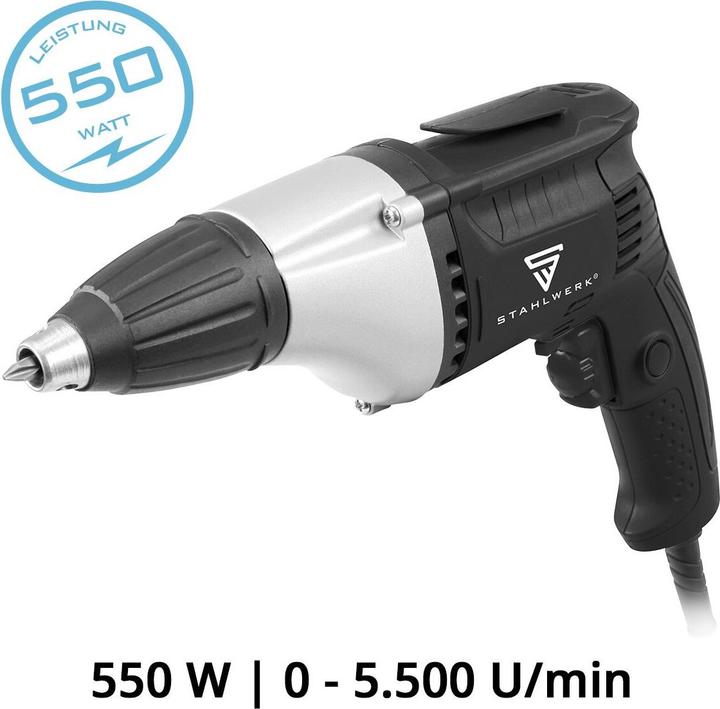 Actual product image Stahlwerk Drywall screwdriver TBS-550 ST 550 W, 0 - 5500 rpm High-speed screwdriver (Electrical connection)