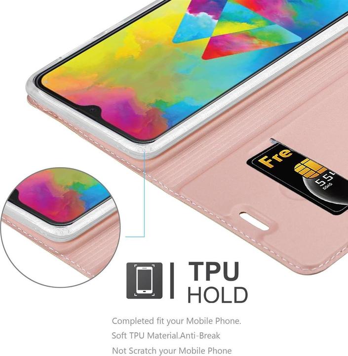 Image du produit Cadorabo Book Classy Style Cover (Samsung Galaxy M30s, Samsung Galaxy M21)
