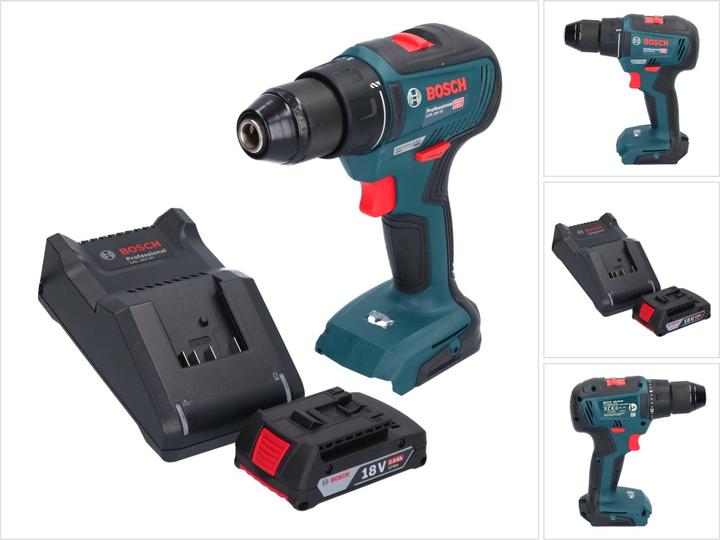 Actual product image Bosch Professional Bosch GSR 18V-55 Professional cordless drill driver 18 V 55 Nm Brushless + 1x rechargeable battery (Rechargeable battery operated)