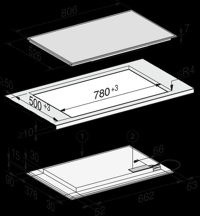 Actual product image Miele KM 7575 FR 11153230