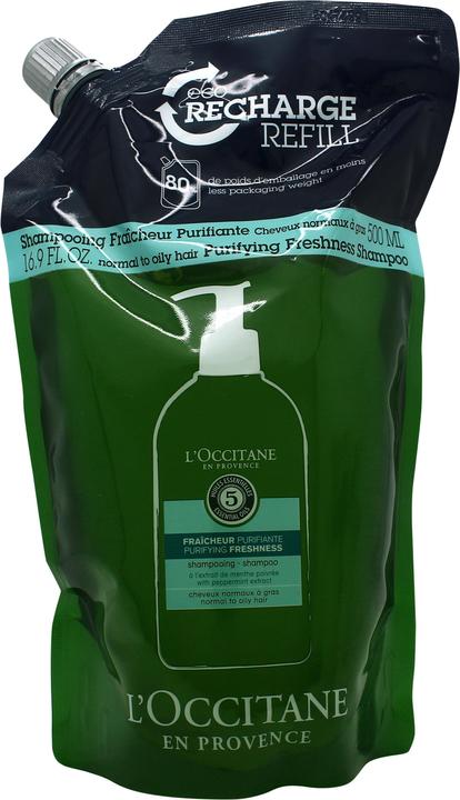 Produktbild L'Occitane ECO Recharge Shampoo Purifiant (500 ml, Flüssiges Shampoo)