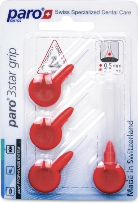 Produktbild Paro 2 mm xxx-fein rot zylin (4 x, 2 mm)