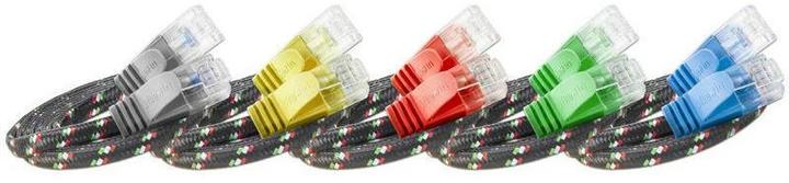 Actual product image Wirewin Slim Toughkabel: UTP, 3m, yellow (U/UTP, CAT6, 3 m)