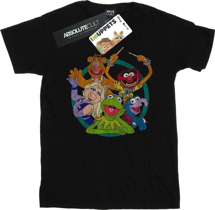 Immagine prodotto Disney The Muppets Group Circle Maglietta Ragazzi (152, 158)