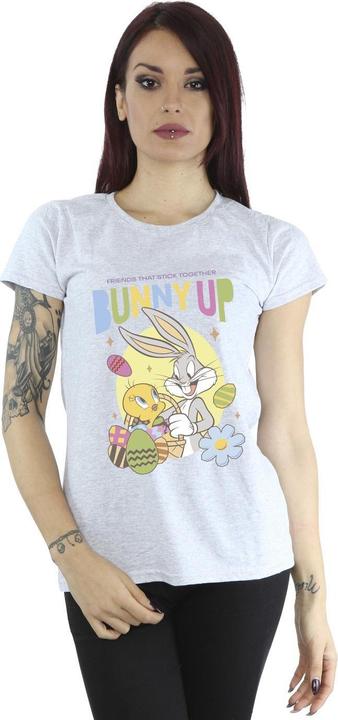 Actual product image Looney Tunes Womens/Ladies Bunny Up Cotton T-Shirt (L)