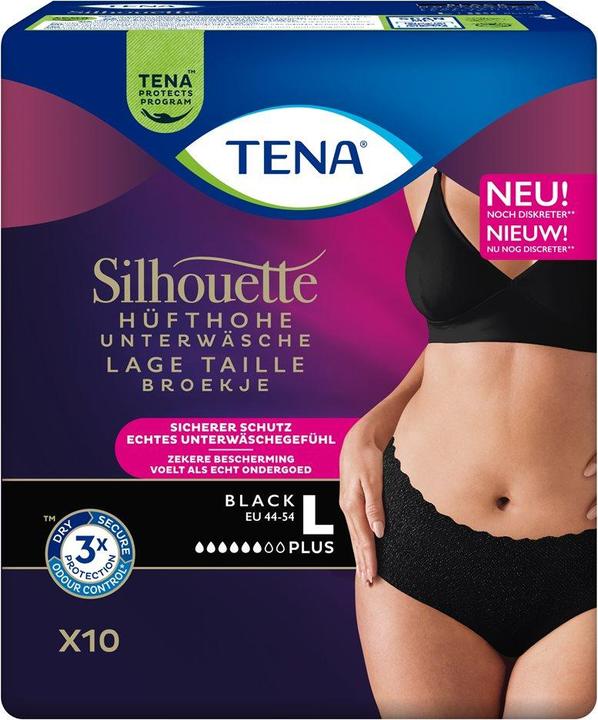 Essity Tena Silhouette Plus Bla L (10 x, Large)