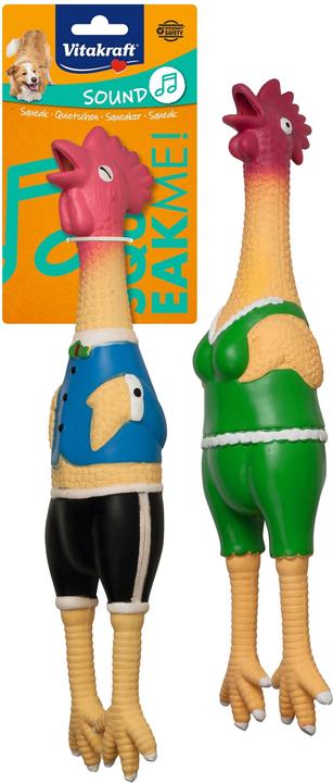 Productafbeelding Vitakraft Kip, latex groot 1 st hond - (59267) (Pluche speelgoed hond)