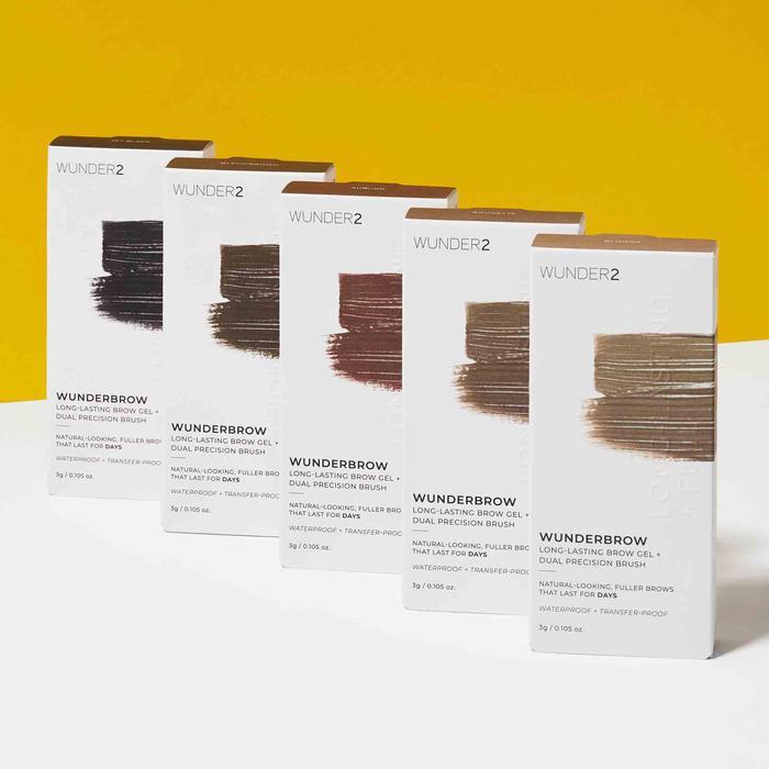 Produktbild Wunder2 Semi-permanentes Augenbrauengel (Chestnut)
