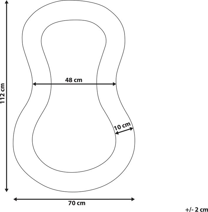 Productafbeelding Beliani Planchez (70 x 112 cm)