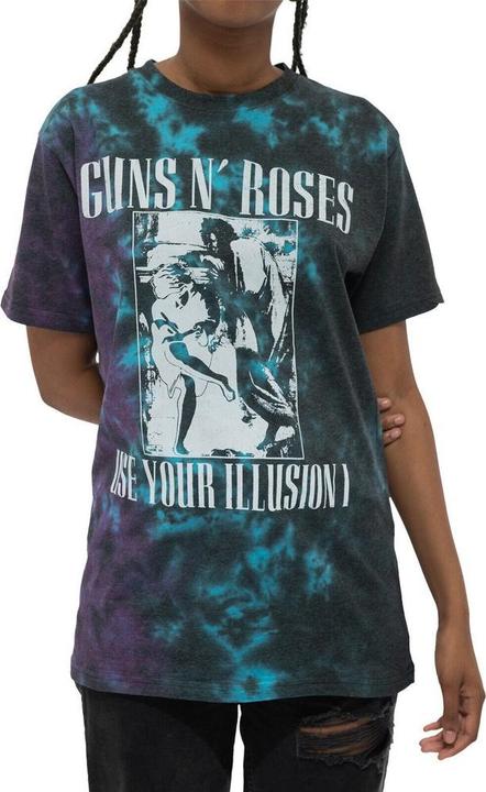 Universal Textiles Unisex Adult Use Your Illusion Monochrome T-Shirt
