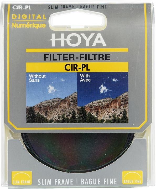 Image du produit Hoya Slim CIR-PL Filter (37 mm, Filtre polarisant, 37 mm)