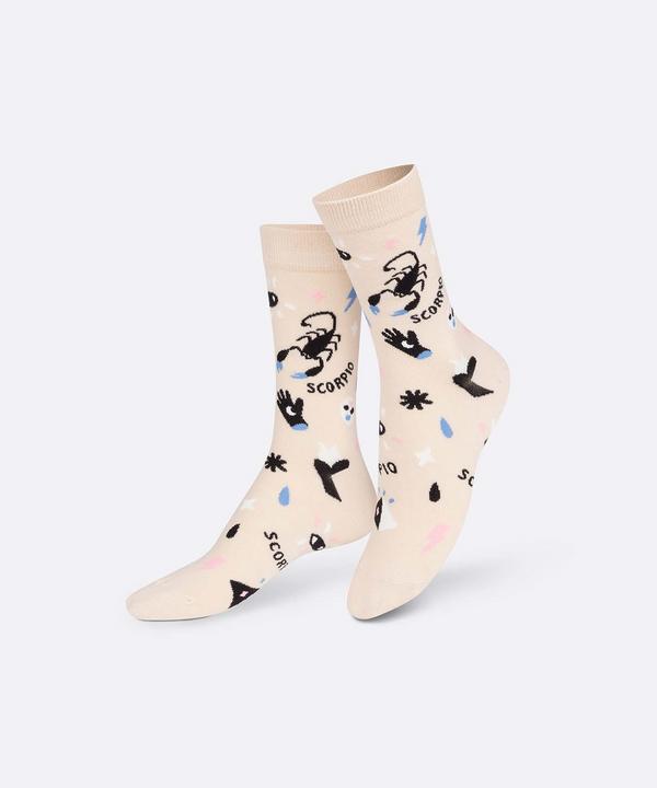 Image du produit Eat My Socks Chaussettes de signe astrologique Scorpion (Taille unique)