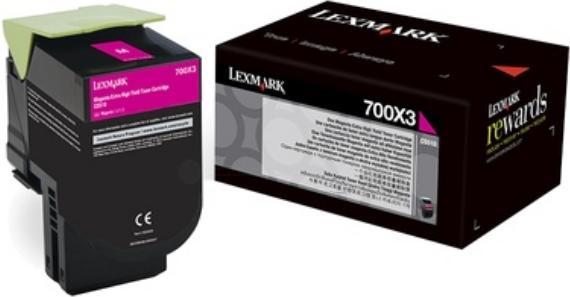 Actual product image Lexmark 70C0X30 (M)