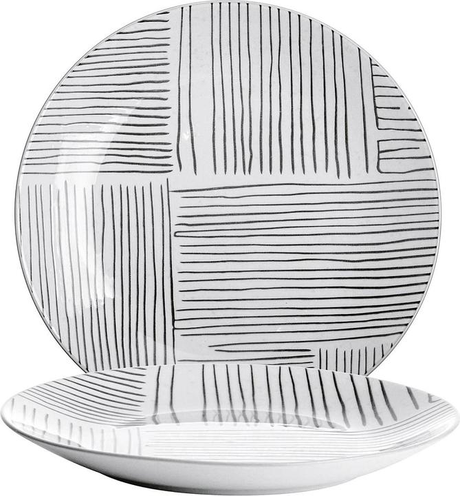 Gusta Assiette TT Stripes Ø26,5cm (2 x)