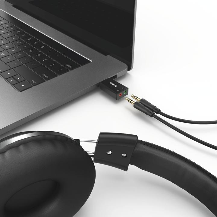 Produktbild Hama USB-Soundkarte 2.0 Stereo (USB 2.0)